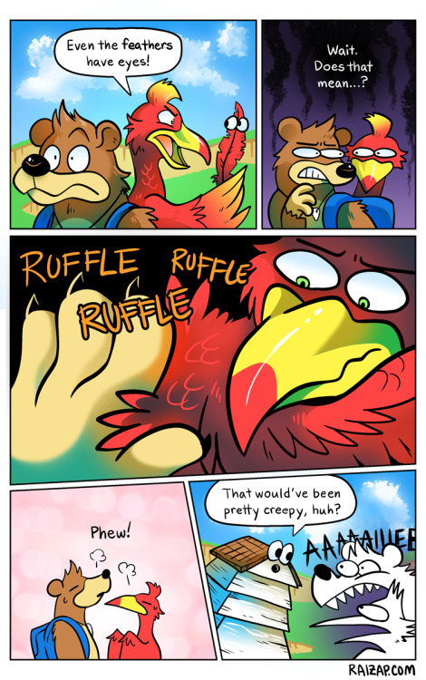 hyenafu:   Here’s another Banjo-Kazooie comic I made for my & my friends’ upcoming anthology!  ★ Find out how you can submit your art to Banjo-Partie by April 15th! ★   