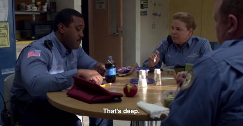 theblogoftheatre:  oitnb winning with all the musical references 