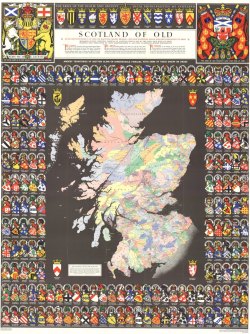 maptitude1:  This map shows the clans of Scotland and their historic territories. 