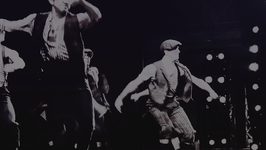 karlindsay:newsies +   get up and go.
