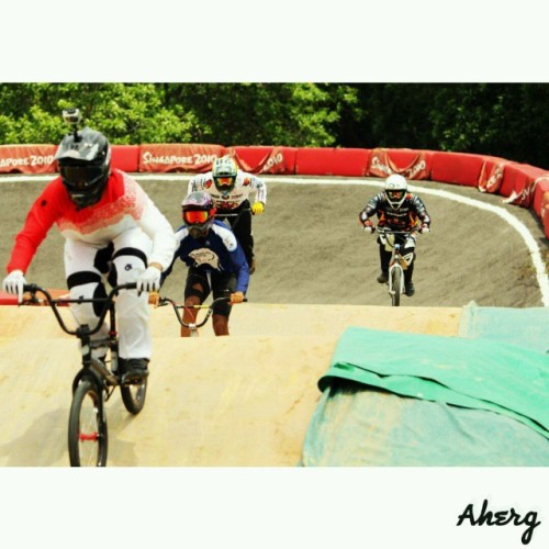 hasyirhershey: #aherg #photography #BMX #Bikepark (at Tampines Bike Park)