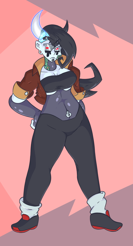 I Decided To Do A Little Experiment And Combine A Couple Of Characters For Fun! I Combined My Sona, Robo-Nikki