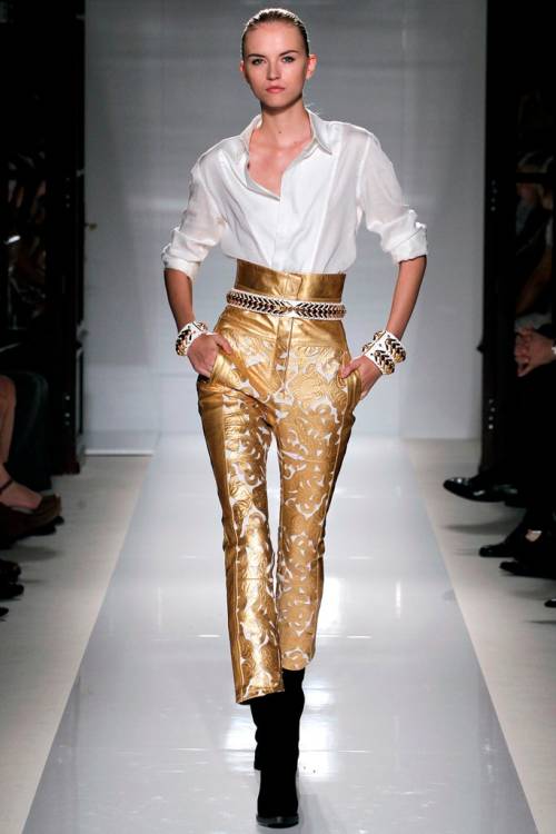 Balmain Spring 2012 Ready to Wear Some more dazzling outfits for Jaskier (inspired by this