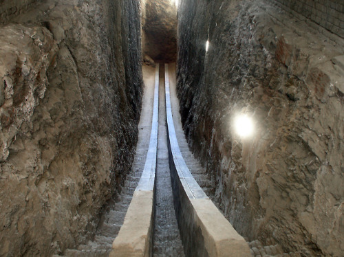 Astronomical Observatory built by Ulugh Beg in Samarkand, the Timurid Empire (15th century) — presen