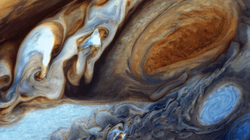 Jupiter’s Great Red Spot As Viewed By Voyager 1 In February, 1979. The Great Red Spot Is An Anticyclone,
