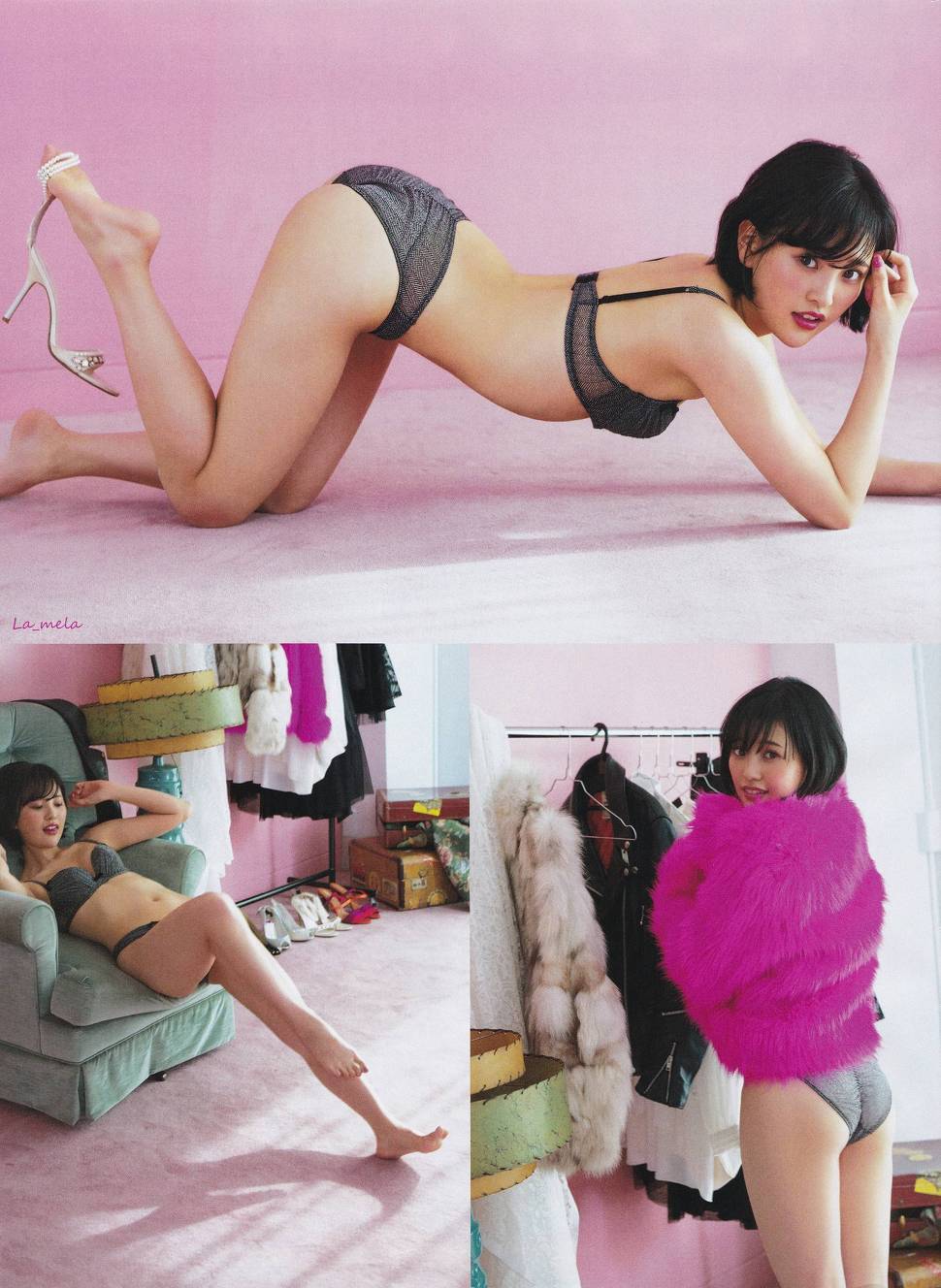 yagura-nao: Kodama Haruka - Photoshoot for Gekkan Entame