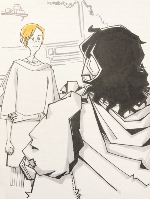 For @theweddingofthefoxes‘s The Escape of the FoxAh the mood of this! I love older and calmer Hux an