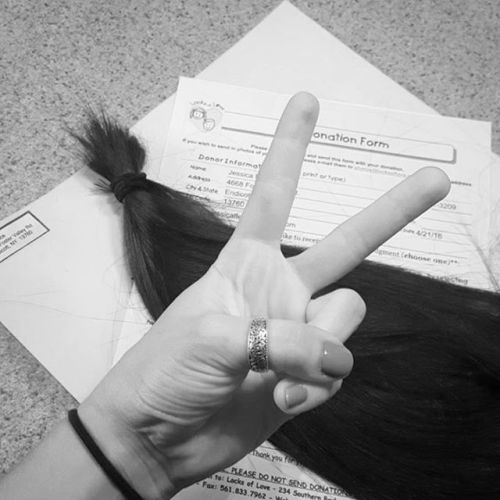 #peaceout hair!