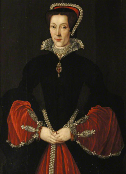 Lady Elizabeth Pope, née Blount (c.1515–1593) by British (English) School 