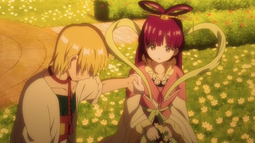 kingoftentaclesnight:  ”Let’s be friends, Kougyoku!!” ”Yeah!!” 