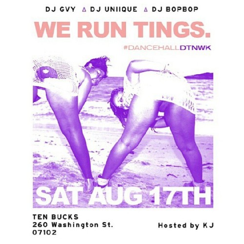 Tonight at @ThemetropolitanNWK #dancehall #party #Newark #nyc #street #art #black #king #pumpum #dow