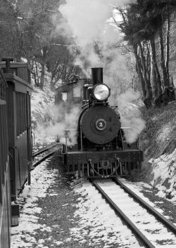 maya47000:  Brecon mountain railway by Robert Mowat 