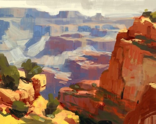 Here’s an Edgar Payne master study from yesterday’s study session with @ryan_andrade_art and @vermil