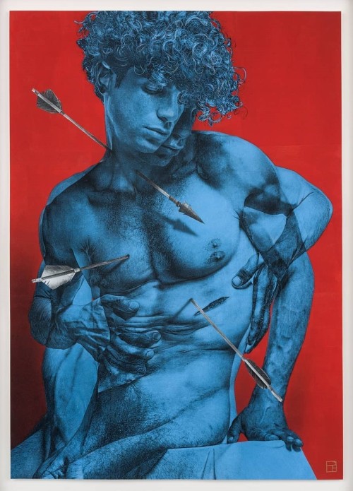 beyond-the-pale: Radek J Husak, (Polish b. 1984) St. Sebastian, 2021 Henry Miller Fine Art
