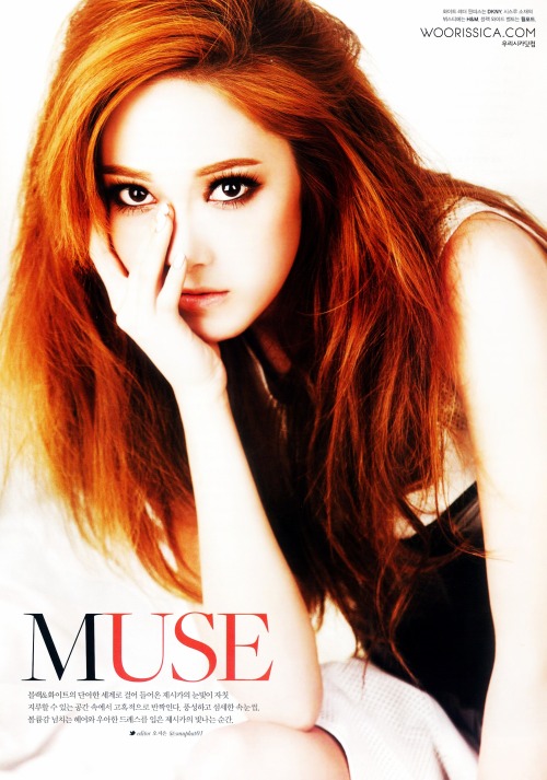 koreanloversphotoblogwp: SNSD Jessica - Beauty+ Magazine April Issue ‘13