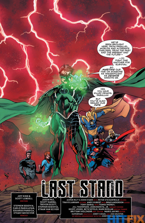 woc-comics:  Everything comes to an explosive end in CONVERGENCE #8!Written by Jeff King and Scott Lobdell. Pencils by Carlo Pagulayan, Stephen Segovia, Eduardo Pansica and Ethan Van Sciver.