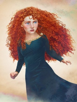 whoslovely:  Merida Brave   So pretty! *o* 