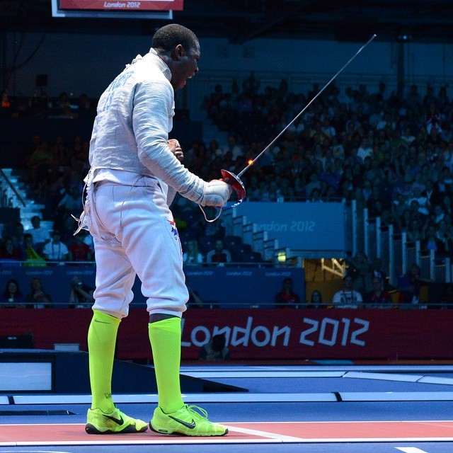 modernfencing:  daryldhomer:  I might revive this look in Moscow.   Miles and I just