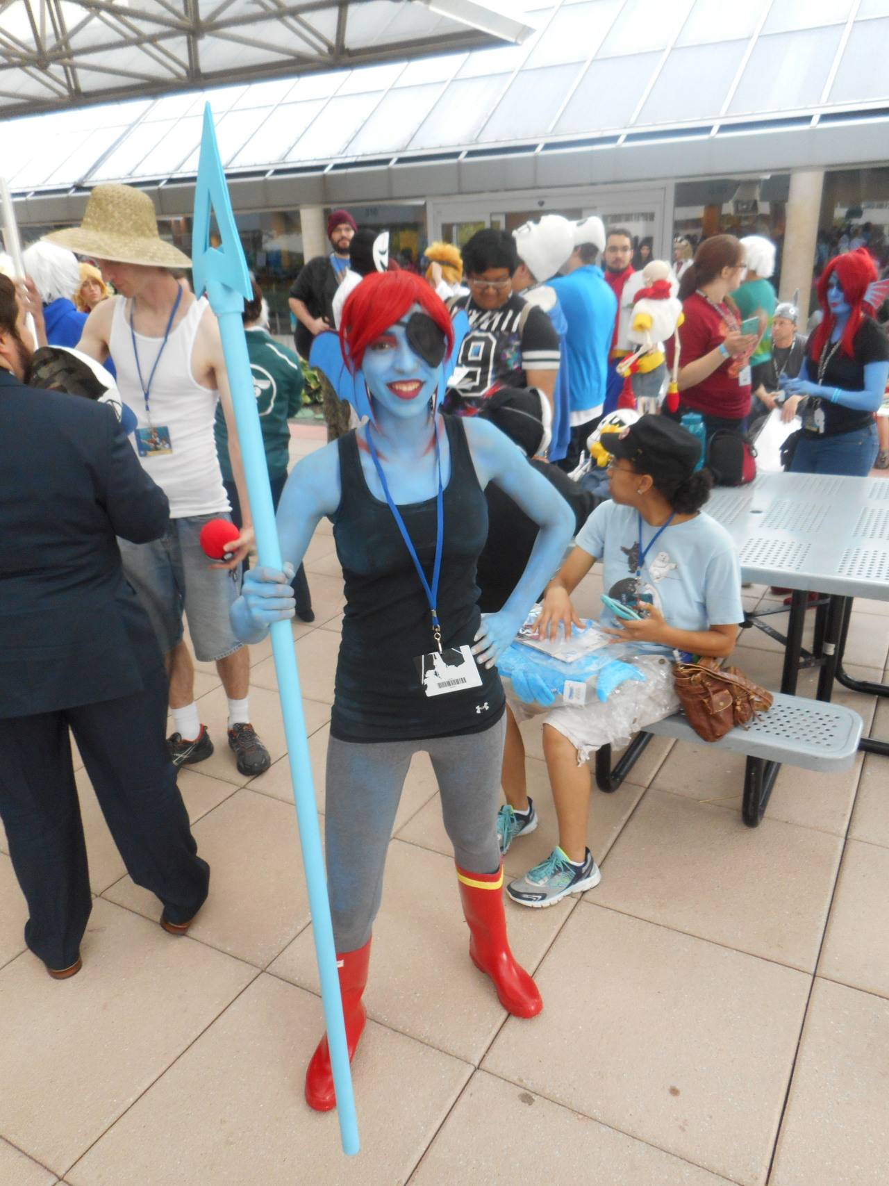 laundrysketchpile:  jackscarab:  Otakon 2016 Cosplay: Undertale Friday (1/3).The