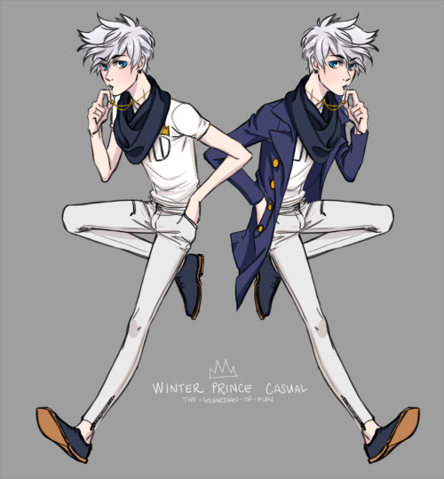 the-guardian-of-fun: @mooniisms gave Winter Prince a casual look &lt;3 Thank you! c: