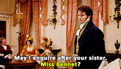 loveofromance:  Mr. Darcy   addressing Elizabeth Bennet Bonus: 