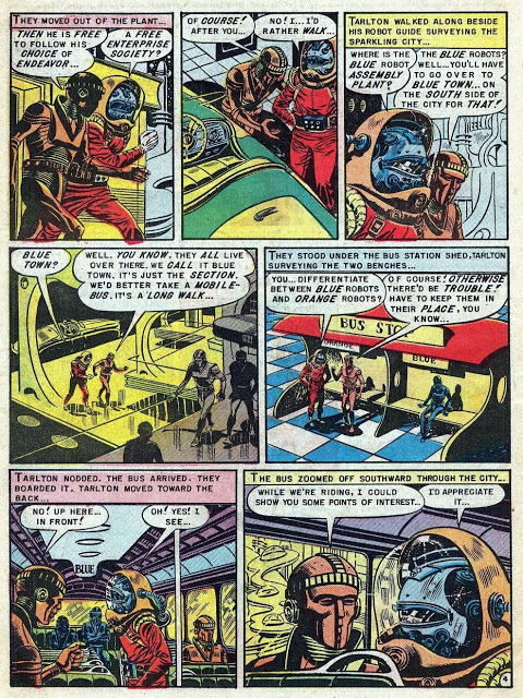 saucerkommand: Anti-Racism in 1950s Comics: Weird Fantasy 18 - “Judgment Day”