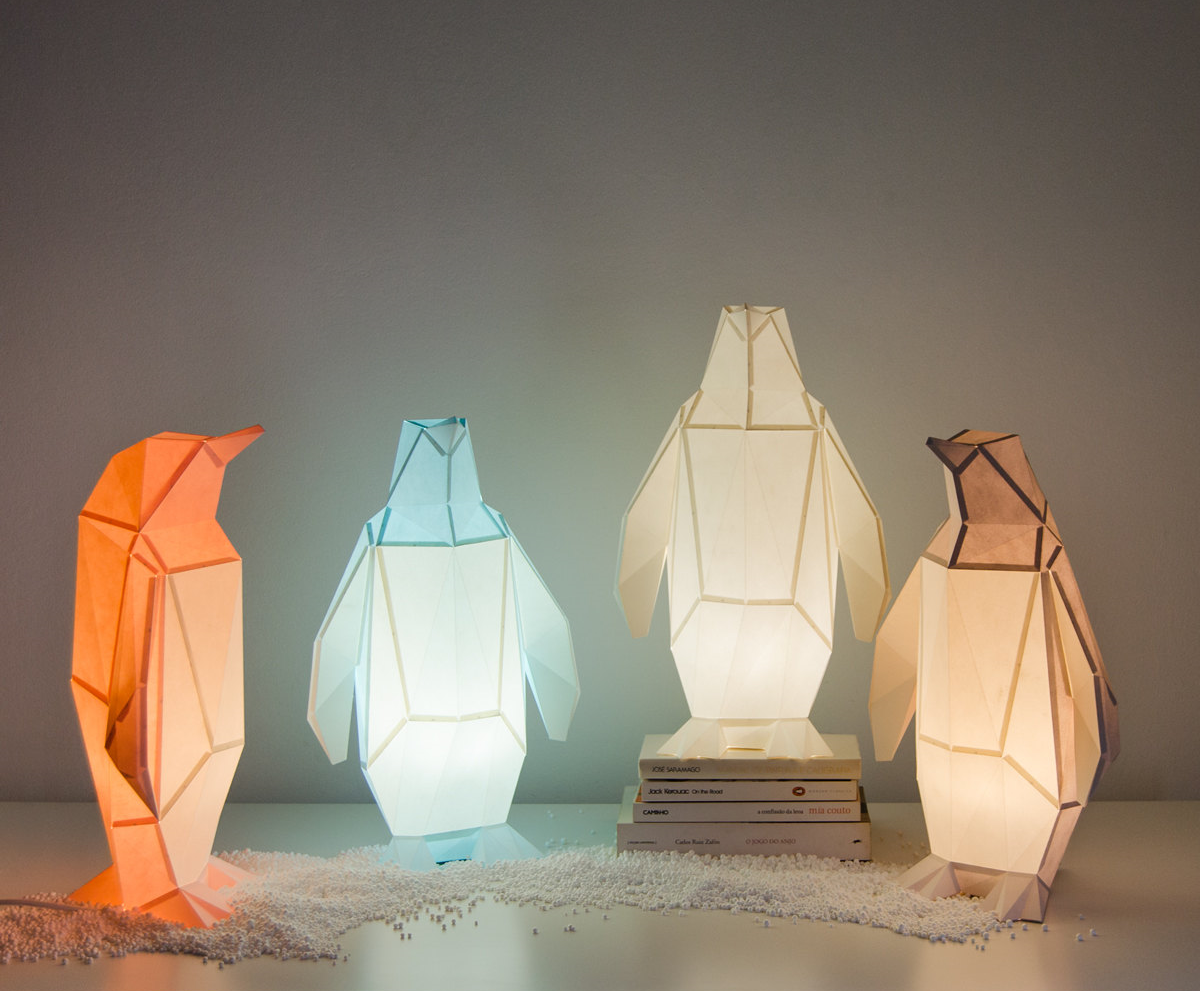 possit-de-tenebris: sosuperawesome:  DIY Papercraft Lamps by OWL Paper Lamps on Etsy