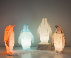 sosuperawesome:DIY Papercraft Lamps by OWL