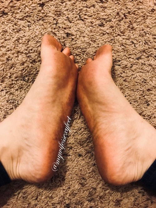 I want you on your knees, to lick my soles clean.