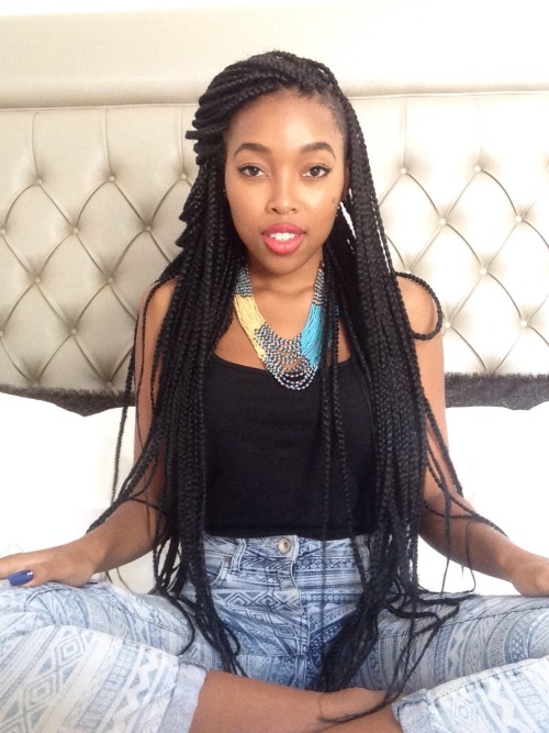 donttouchmybeautyspot: BLUE, BEADS, BRAIDS A.ZOLA.LOLA