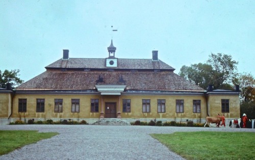 Herrgård, Skansen, Stockholm, 1977.Most of the buildings in Scandinavian open air museums had been h