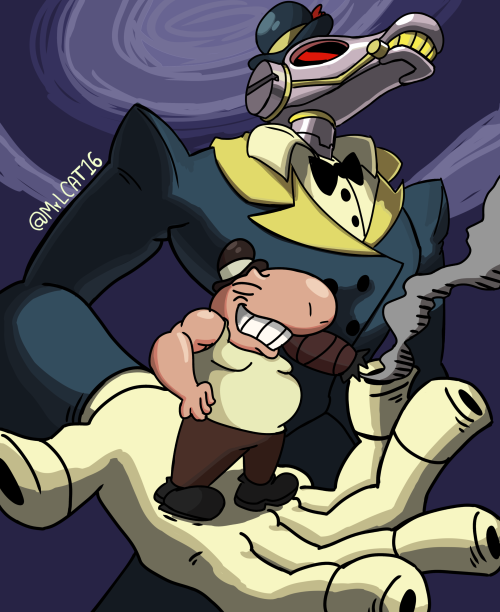 Un Dibujo De Tom Y Ottomo