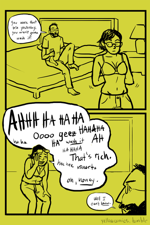 yellowcomics:  forgive the boobless, they know not what they say 
