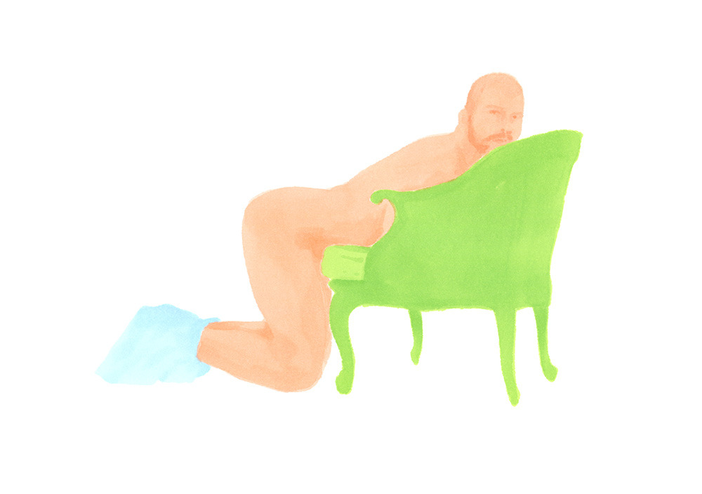 foxtial:  fster:  Il l’attend30x21cm - marker on paper  Me, thank u fster