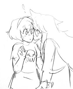 scribblehooves:It was so darn cute that she kissed them all on the cheek????? Omg????