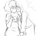 scribblehooves:It was so darn cute that she kissed them all on the cheek????? Omg????
