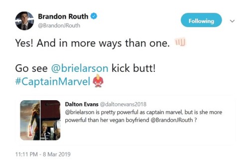 forgotn1:  Even Superman knows Captain Marvel is stronger.