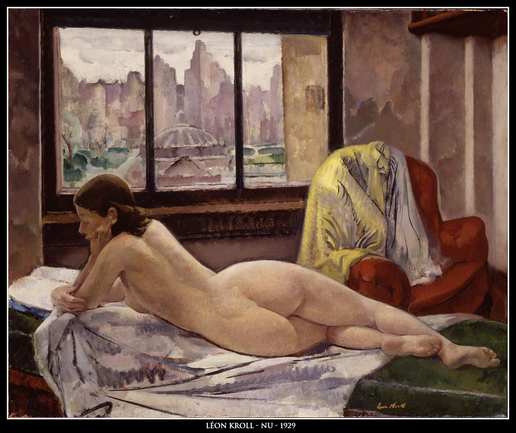 adhemarpo:  Léon Kroll - Nu - 1929
