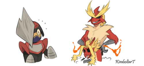 kimboltart: Poke no Hero AcademiaHere some Pro Hero Pokemon's (ﾉ◕ヮ◕)ﾉ*:･ﾟ✧Hawks/Pidgeot, Mirko/