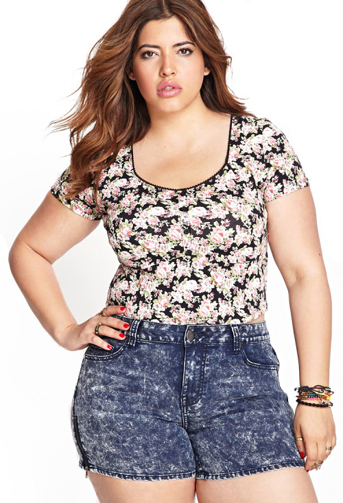 curveappeal:  Denise Bidot for Forever 21 adult photos