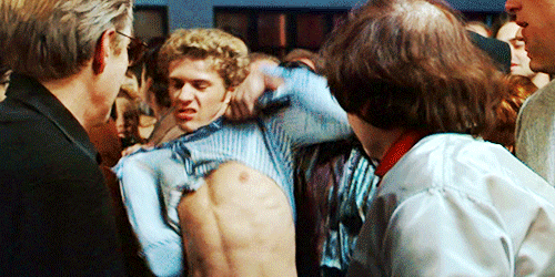 thisyearsboy:   “Hey, I said not with that shirt”. 