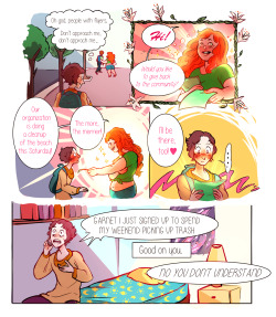 fairymascot:  pearlrose bomb! human au x first meeting combo, or: the story of how pearl abruptly became a very passionate environmental activist!! 