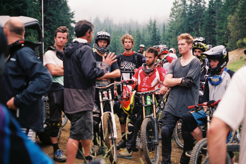 Riders The Official Unofficial Whip-Off World Championships getting shut down by Whistler Bike Park 