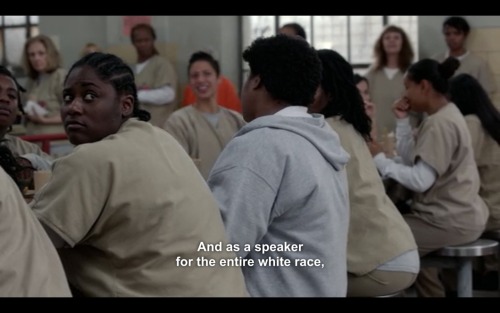 the-uncensored-she:  qawiya:  OH MY GOD. this is the most important part of television history AND one of the most  appropriate responses to white ppl trying apologize for their white privilege  Always reblog :-)
