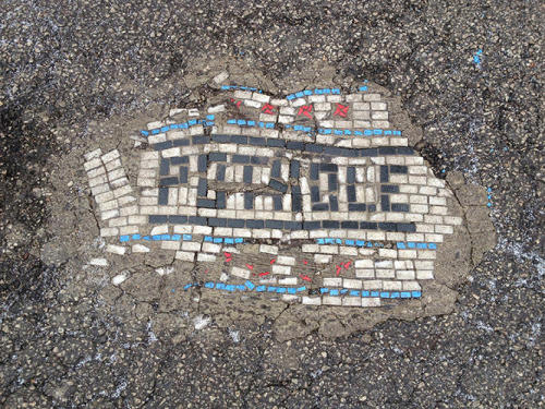 thisbigcity: Meet Jim Bachor, pothole artist. 