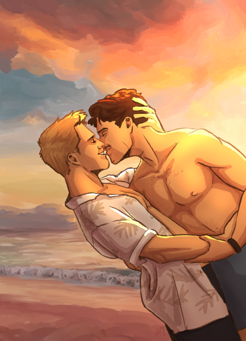 The Beach Scene But Make It Gayer
