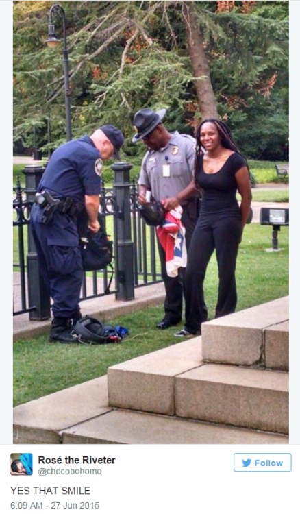 Watch a NC Educator Risk Jail Time by Tearing Down the Statehouse&rsquo;s Confederate Flag &ldqu
