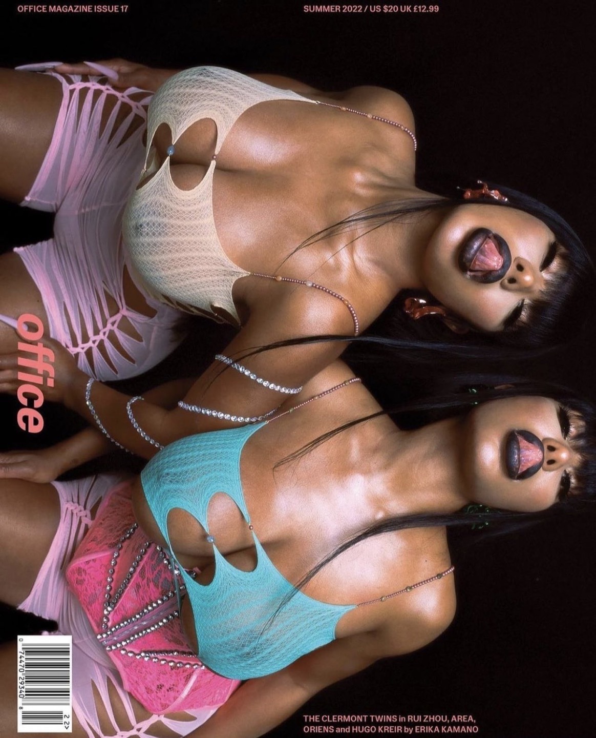 wunnagf:the clermont twins for office magazine (2022) 