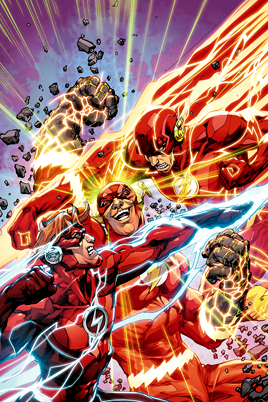 THE FLASH REBIRTH #47 - #50: ‘FLASH WAR’(2018), covers by Howard Porter.