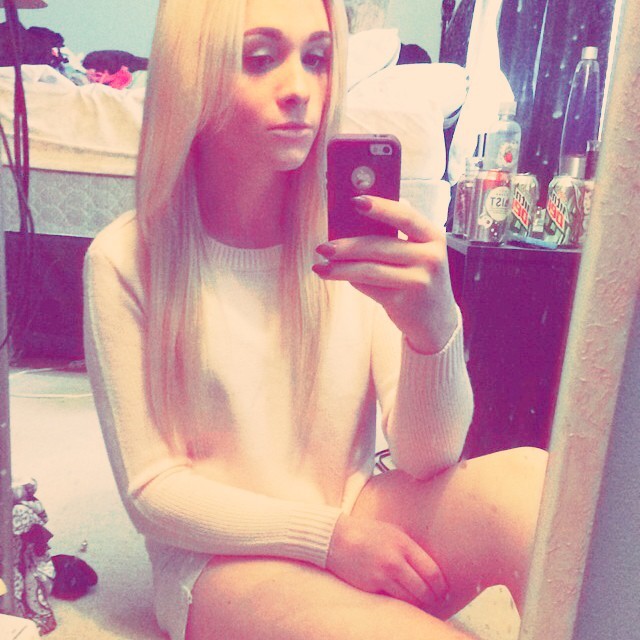 wessyboo:  Life in plastic its fantastic 👸💎👑 #me #mtf #makeup #hair #blonde